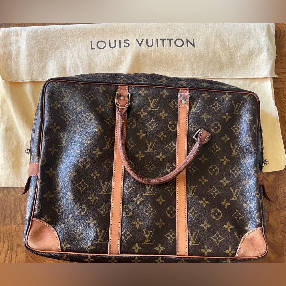 Louis Vuitton Porte’- Documents Voyage Monogram Vintage Briefcase - Picture 4 of 13